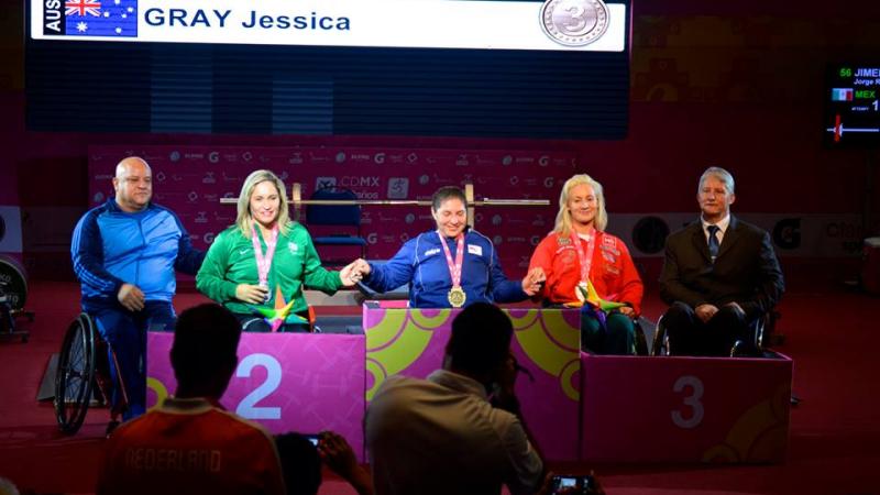 Athletes from Chile, Brazil and Australia won medals at the 2015 IPC Powerlifting Open Americas Championships