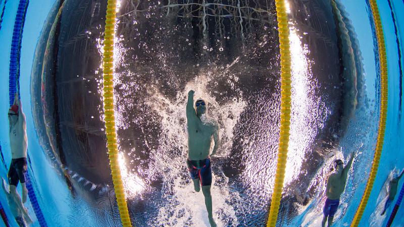 Daniel Dias of Brazil Daniel Dias of Brazil competes in the Men's 200m Freestyle S5 Final at the Rio 2016 Paralympic Games.