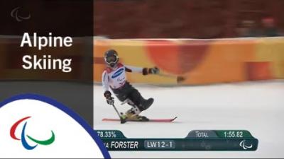 Anna-Lena FORSTER | Women's Slalom Runs 1&2 |Alpine Skiing | PyeongChang2018 Paralympic Winter Games