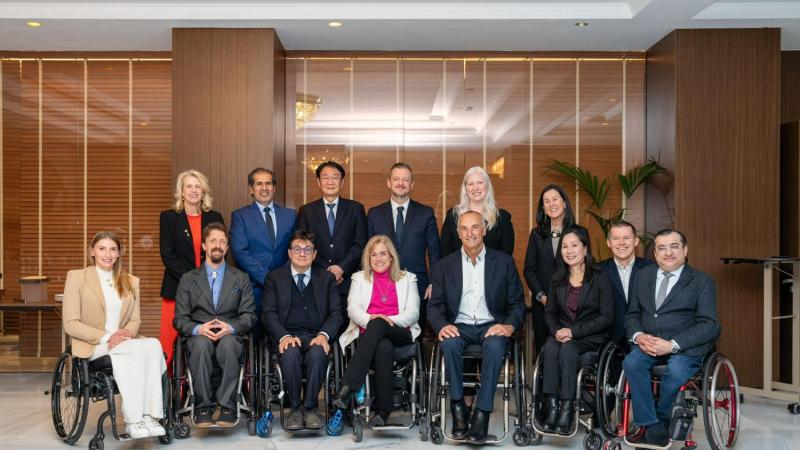A photo of the IPC Governing Board at the 100th Governing Board meeting in Milan, Italy.