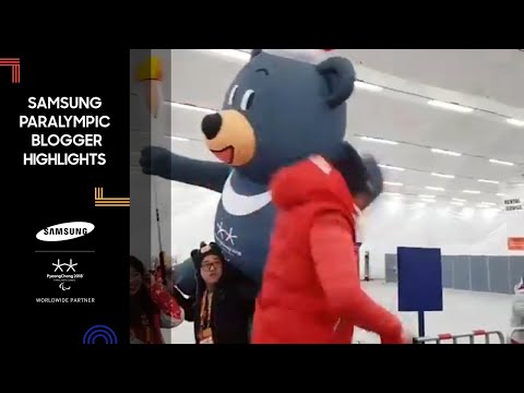 Samsung Paralympic Bloggers Best Bits