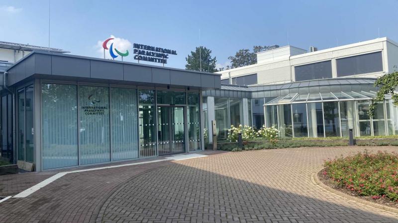 An image of the exterior of the IPC Headquarters.