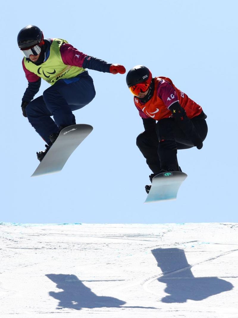 Three Para snowboard athletes are competing at the Beijing 2022 Paralympic Winter Games