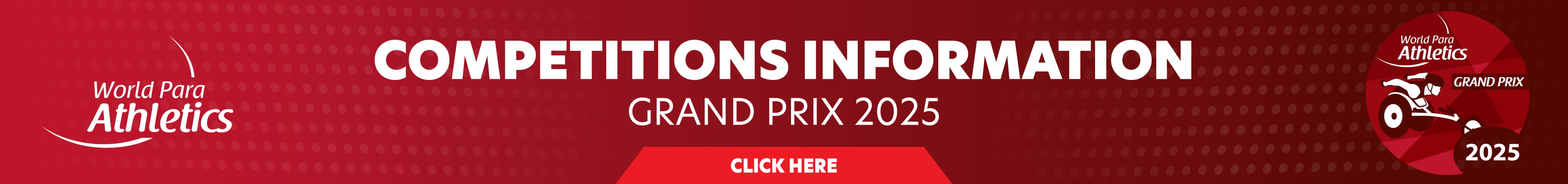 A banner of the WPA 2025 Grand Prix Competition Information page