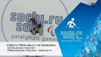 Czech Republic v Sweden highlights | Ice sledge hockey | Sochi 2014 Paralympic Winter Games